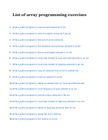 list programming exercises.pdf